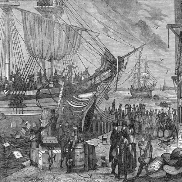 Destruction Of Tea In Boston Harbor In 1773 | Teach US History